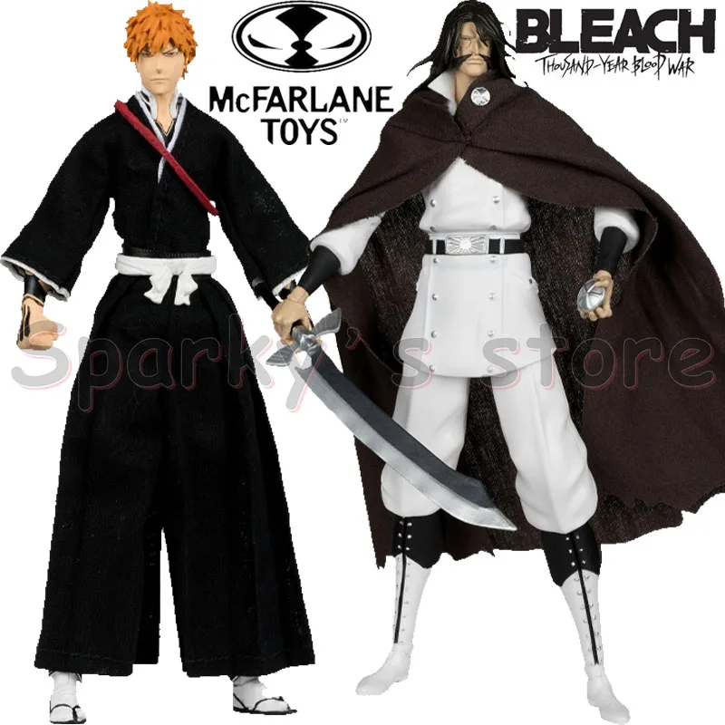 Bandai McFarlane Toys Original BLEACH Anime Figure Ichigo Kurosaki Yhwach Uryu Ishida Action Figure Toys For Kids Gifts Model
Bandai McFarlane Toys Original BLEACH Anime Figure Ichigo Kurosaki Yhwach Uryu Ishida Action Figure Toys For Kids Gifts Model