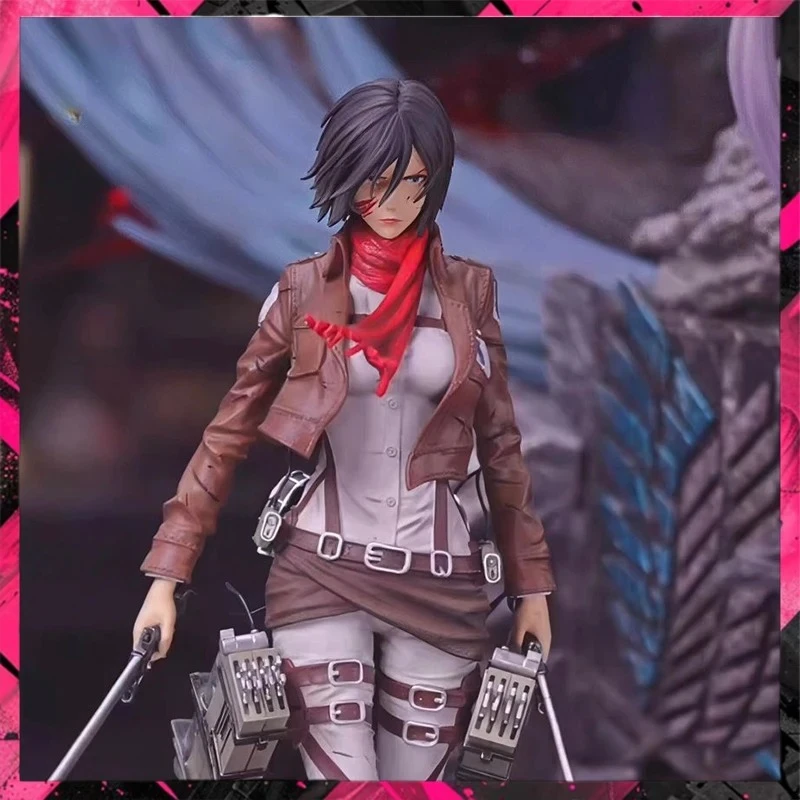 Presale 29cm Attack on Titan Anime Figures Mikasa·Ackerman Figures PVC Statue Collection Model Room Decoration Gifts Toys
Presale 29cm Attack on Titan Anime Figures Mikasa·Ackerman Figures PVC Statue Collection Model Room Decoration Gifts Toys