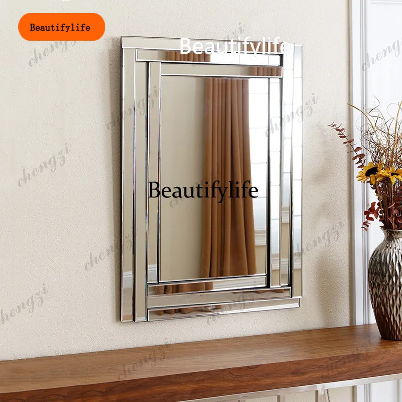 B456 Art wall mirror American living room background wall wall hanging, dressing mirror decoration, light luxury mirror
B456 Art wall mirror American living room background wall wall hanging, dressing mirror decoration, light luxury mirror