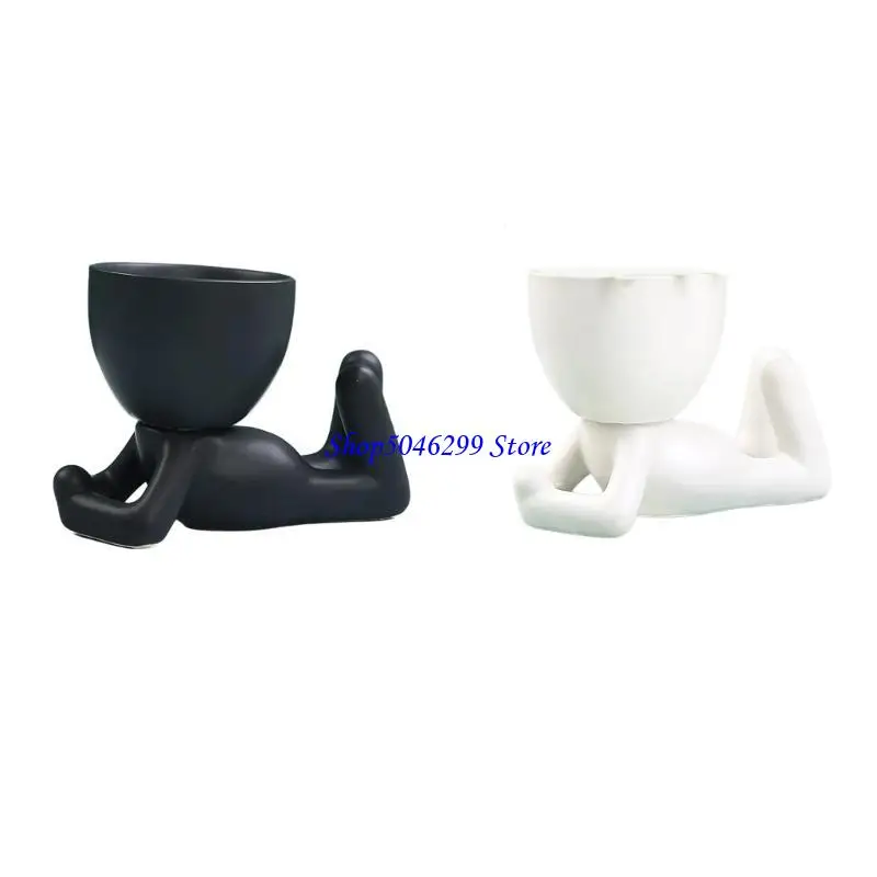 H55A Ceramic Flanter Творческие цветочные горшки Простой керамический плантатор для сочной демонстрации и украшений в гостиной
H55A Ceramic Flanter Творческие цветочные горшки Простой керамический плантатор для сочной демонстрации и украшений в гостиной