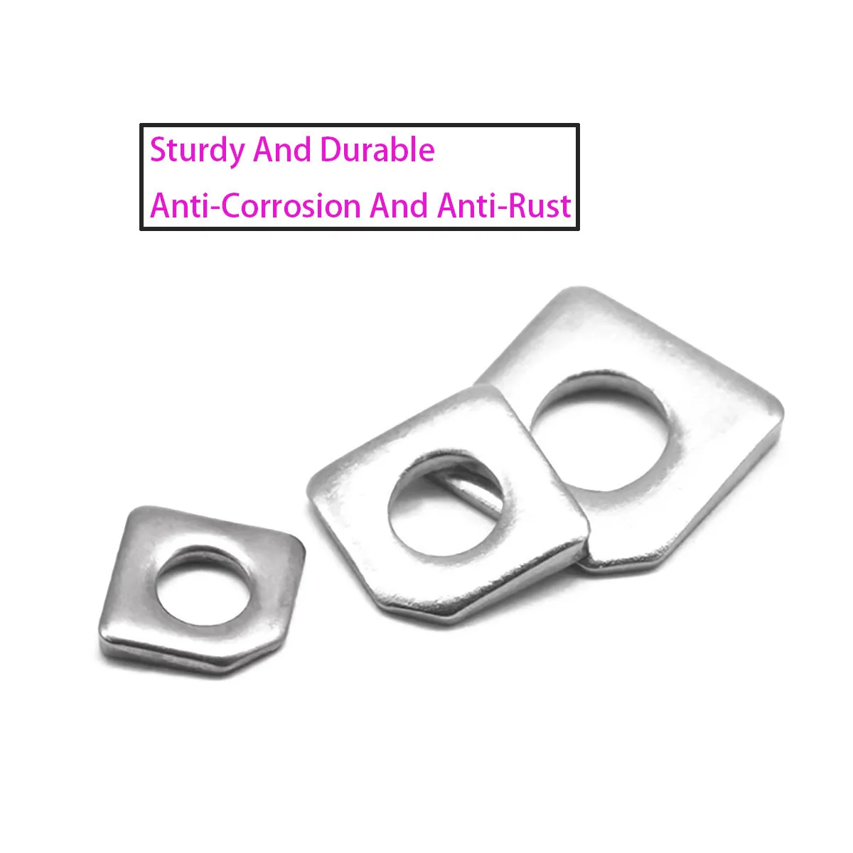 304 Stainless Steel/Carbon Steel Square Bevel Washer M6 -M36 Missing Corner Square Washr For Slot Section
304 Stainless Steel/Carbon Steel Square Bevel Washer M6 -M36 Missing Corner Square Washr For Slot Section