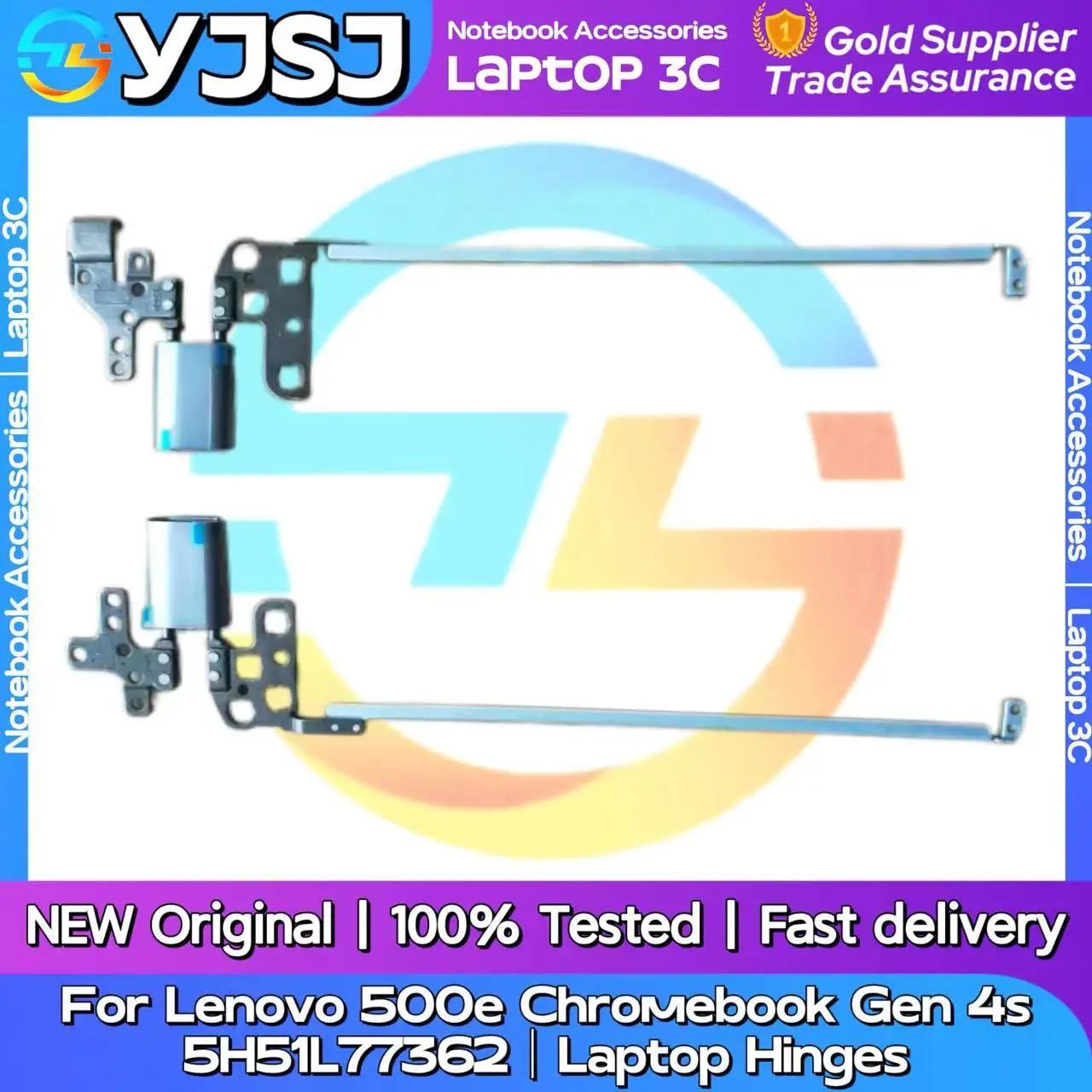 New Original Laptop Notebook Hinges For Lenovo 500e Chromebook Gen 4s built-in left and right Hinges 5H51L77362 LCD Screen Hinge
New Original Laptop Notebook Hinges For Lenovo 500e Chromebook Gen 4s built-in left and right Hinges 5H51L77362 LCD Screen Hinge