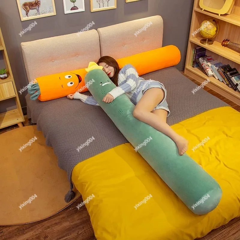 Cylindrical Fruit Shaped Long Pillow Washable Cushion for Bed Leg Support
Cylindrical Fruit Shaped Long Pillow Washable Cushion for Bed Leg Support