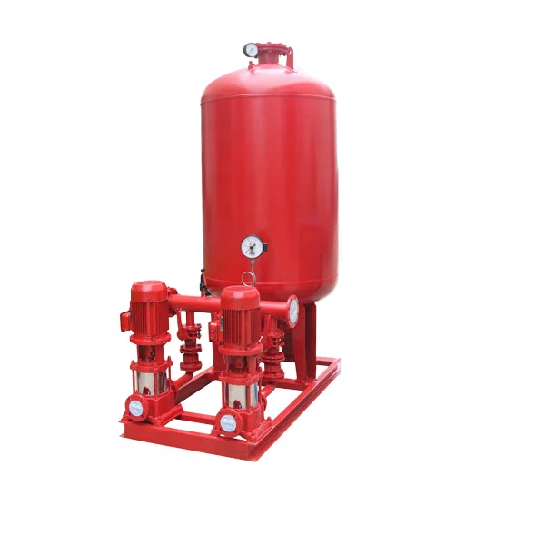 Fire Pump Set with Pressure tank Maintain Pressure Series Pump System Vertical Single Stage/multistage Centrifugal Pump
Fire Pump Set with Pressure tank Maintain Pressure Series Pump System Vertical Single Stage/multistage Centrifugal Pump