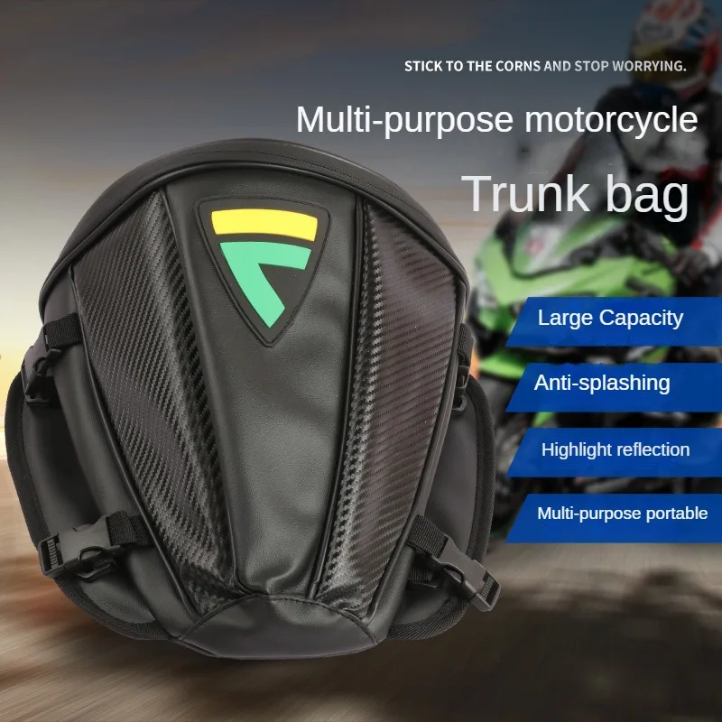 Multipurpose Motorcycle Tail Bag Large Capacity Waterproof Rear Seat Bag Electric Bicycle Crossbody Bag Portable PU Leather
Multipurpose Motorcycle Tail Bag Large Capacity Waterproof Rear Seat Bag Electric Bicycle Crossbody Bag Portable PU Leather