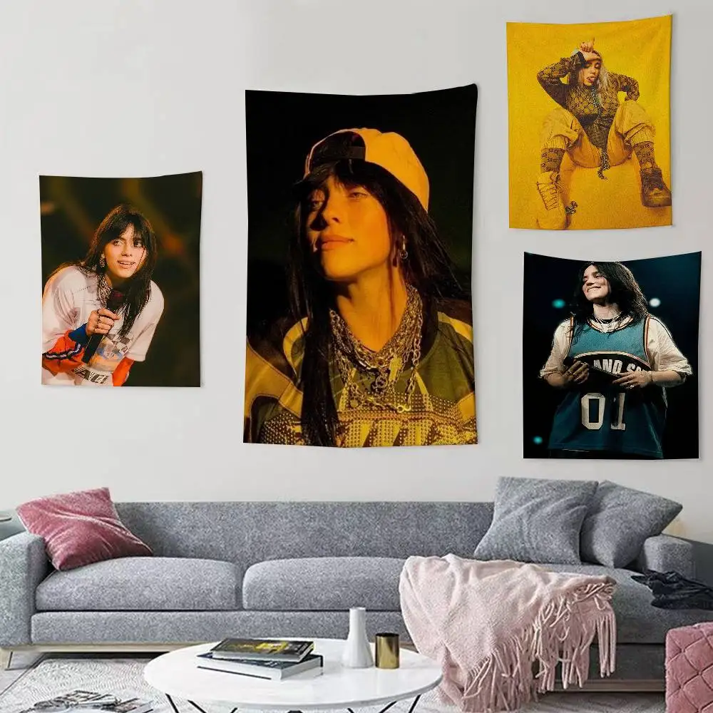 New B-Billie Eilish Flags Wall Hanging Background Art Banner for Bedroom Home Outdoor Decor
New B-Billie Eilish Flags Wall Hanging Background Art Banner for Bedroom Home Outdoor Decor