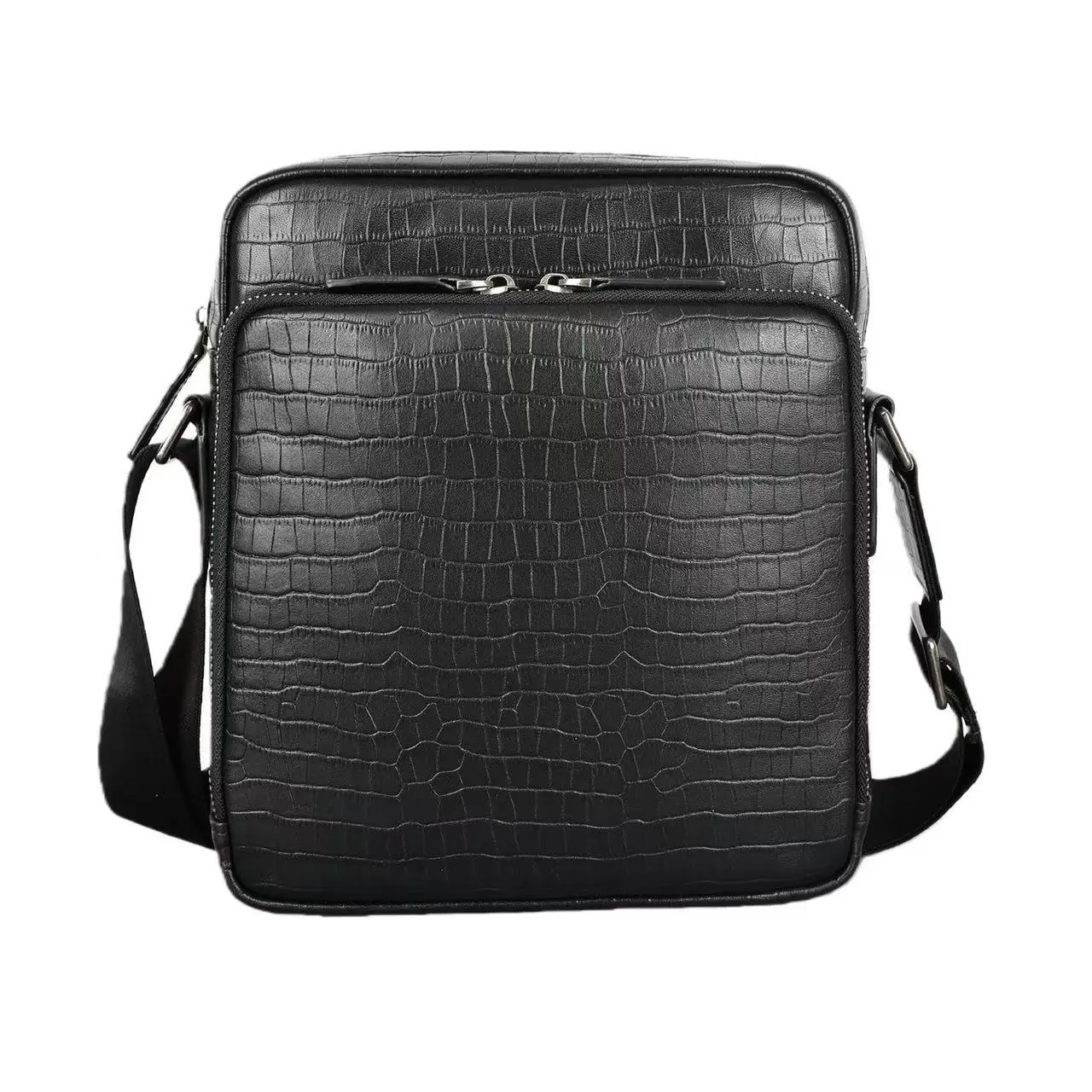 New Luxury Alligator Men's Handbags Cow Genuine Leather Male Shoulder Bag Crossbody Bags Boy Matte finish leather Messenger Bags
New Luxury Alligator Men's Handbags Cow Genuine Leather Male Shoulder Bag Crossbody Bags Boy Matte finish leather Messenger Bags