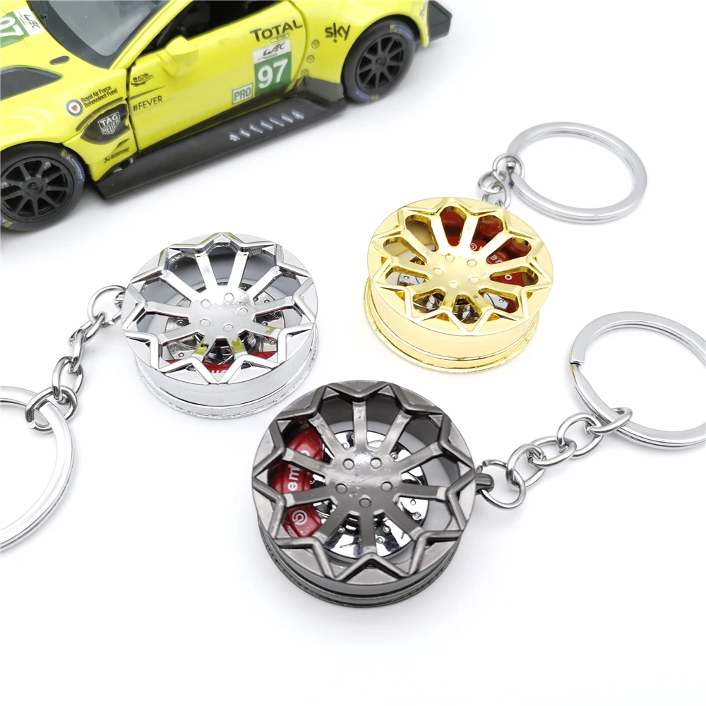 Key Chain 3D Hot Sell Wheel Rim Keychain Mental Alloy Car Key Ring wheel hub Key Ring Car sales gifts With Brake Disc
Key Chain 3D Hot Sell Wheel Rim Keychain Mental Alloy Car Key Ring wheel hub Key Ring Car sales gifts With Brake Disc