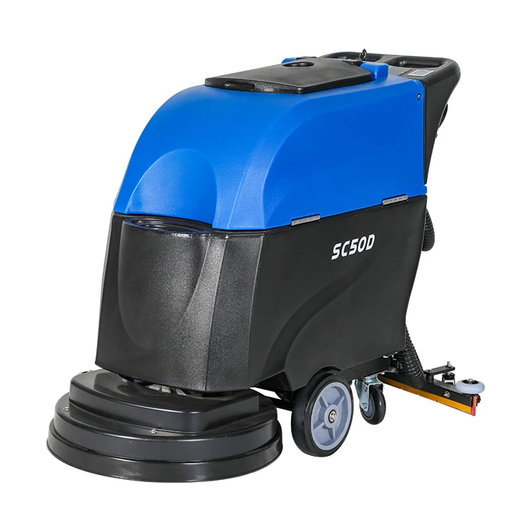 SC50D Auto Scrubber With Battery Floor Washing Machine Walk Behind Floor Scrubber
SC50D Auto Scrubber With Battery Floor Washing Machine Walk Behind Floor Scrubber