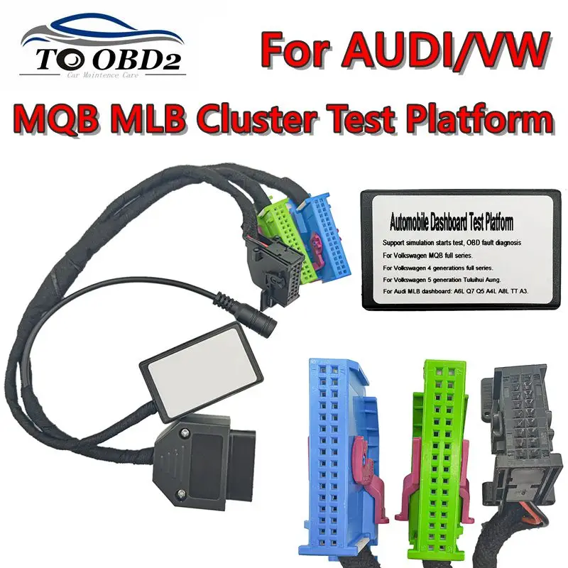 MQB Cluster Test Platform Dashboard Cable Kit for VW 4 5 Generation for Audi A6 A8 A4 Q5 Q7 Car Accessories Adapter
MQB Cluster Test Platform Dashboard Cable Kit for VW 4 5 Generation for Audi A6 A8 A4 Q5 Q7 Car Accessories Adapter