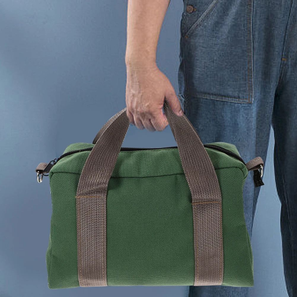 Multifunctional Thick Tool Large Capacity Electrician Work Bag Durable Waterproof Organizer Portable Canvas Tool Storage Bag For 
Multifunctional Thick Tool Large Capacity Electrician Work Bag Durable Waterproof Organizer Portable Canvas Tool Storage Bag For