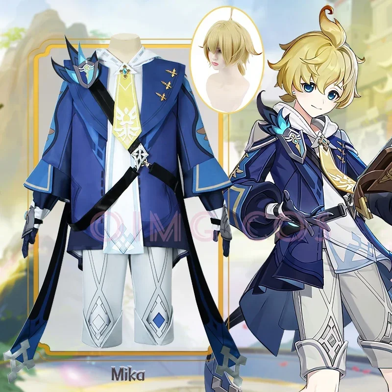 Cosbao Genshin Impact Mika Cosplay Costume Adult Carnival Uniform Wig Anime Halloween Party Costumes Masquerade Women Game
Cosbao Genshin Impact Mika Cosplay Costume Adult Carnival Uniform Wig Anime Halloween Party Costumes Masquerade Women Game