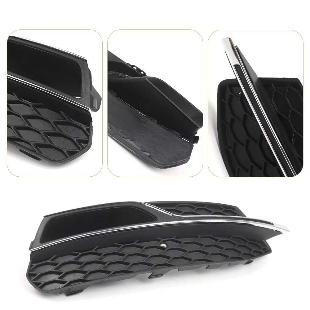 8V3807681L 8V3807682L Car Front Bumper Fog Light Grille Frame For Audi S3 A3 S-Line 2013-2017 8V3807681K 8V3807682K
8V3807681L 8V3807682L Car Front Bumper Fog Light Grille Frame For Audi S3 A3 S-Line 2013-2017 8V3807681K 8V3807682K