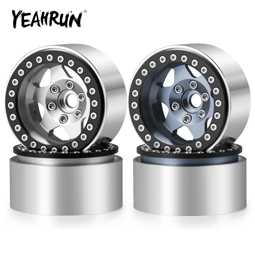 YEAHRUN 4 шт./компл. алюминиевый сплав Beadlock 1,9-дюймовая ступица колесных дисков для осевого SCX10 Wraith TRX-4 1/10 RC Гусеничный автомобиль Запчасти для грузовиков
YEAHRUN 4 шт./компл. алюминиевый сплав Beadlock 1,9-дюймовая ступица колесных дисков для осевого SCX10 Wraith TRX-4 1/10 RC Гусеничный автомобиль Запчасти для грузовиков