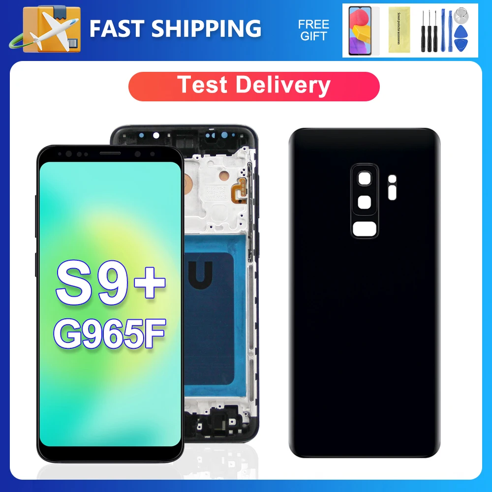 Для Samsung S9 Plus протестирован S9 + G965F G965U G965W G9650 G965U1 ЖК-дисплей с дигитайзером сенсорного экрана в сборе Замена
Для Samsung S9 Plus протестирован S9 + G965F G965U G965W G9650 G965U1 ЖК-дисплей с дигитайзером сенсорного экрана в сборе Замена