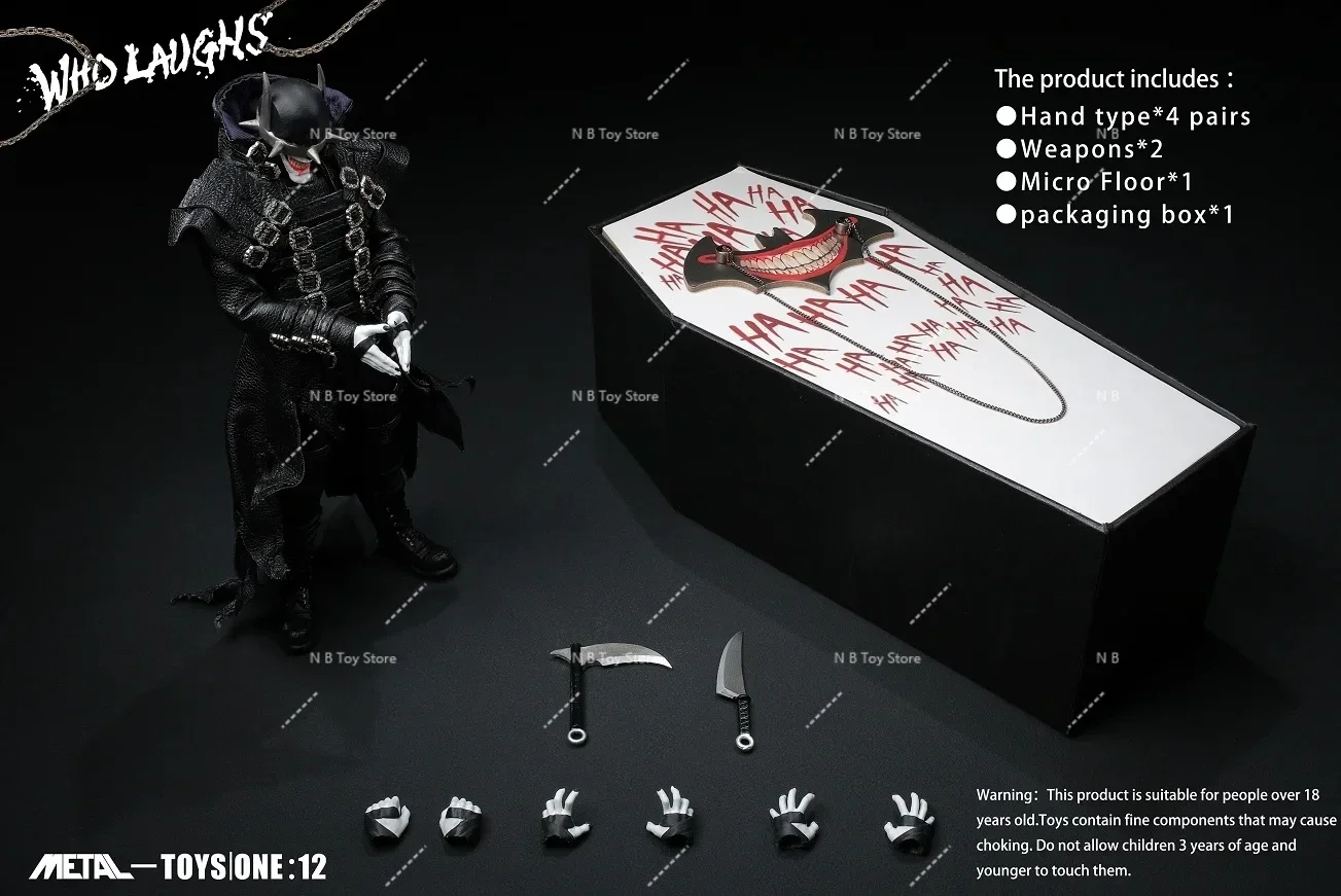 В наличии металлические игрушки, масштаб 1/12, мужской солдат, Бэтбой, который смеет, полный набор, модель, 6-дюймовая экшн-фигурка, модель игрушки
В наличии металлические игрушки, масштаб 1/12, мужской солдат, Бэтбой, который смеет, полный набор, модель, 6-дюймовая экшн-фигурка, модель игрушки