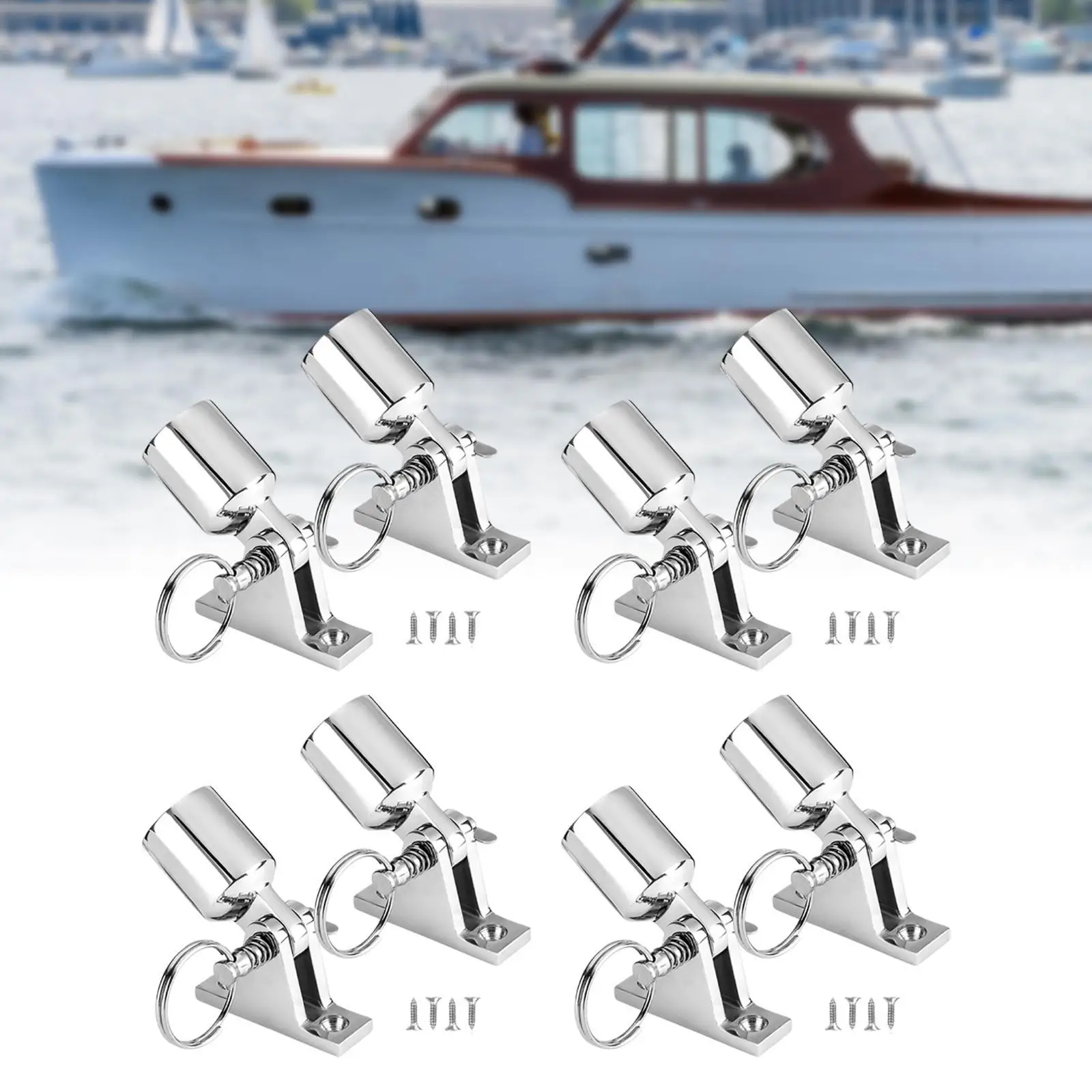 2x Deck Hinges and Eye End Caps Fits 7/8inch Tube Repair Parts Top Hardware
2x Deck Hinges and Eye End Caps Fits 7/8inch Tube Repair Parts Top Hardware