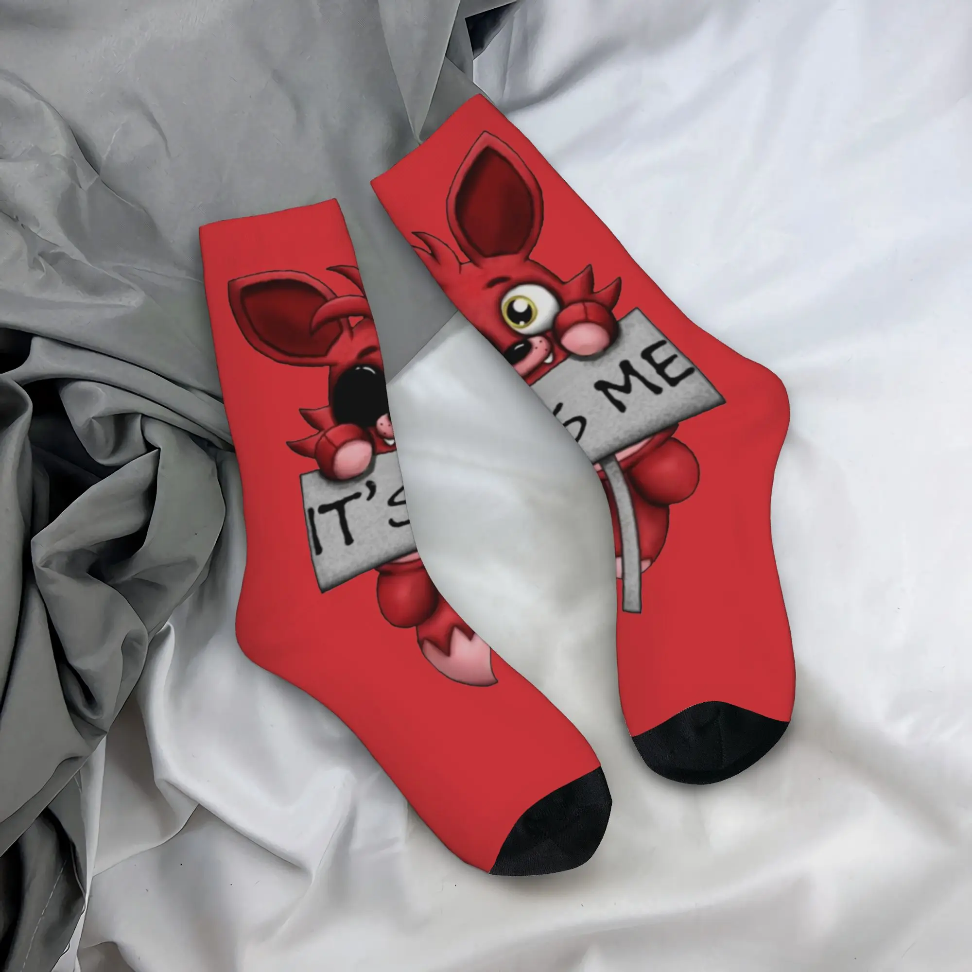 Winter Warm Retro Unisex FNAF At Freddys Socks Cartoon Sweat Absorbing Skateboard Socks
Winter Warm Retro Unisex FNAF At Freddys Socks Cartoon Sweat Absorbing Skateboard Socks