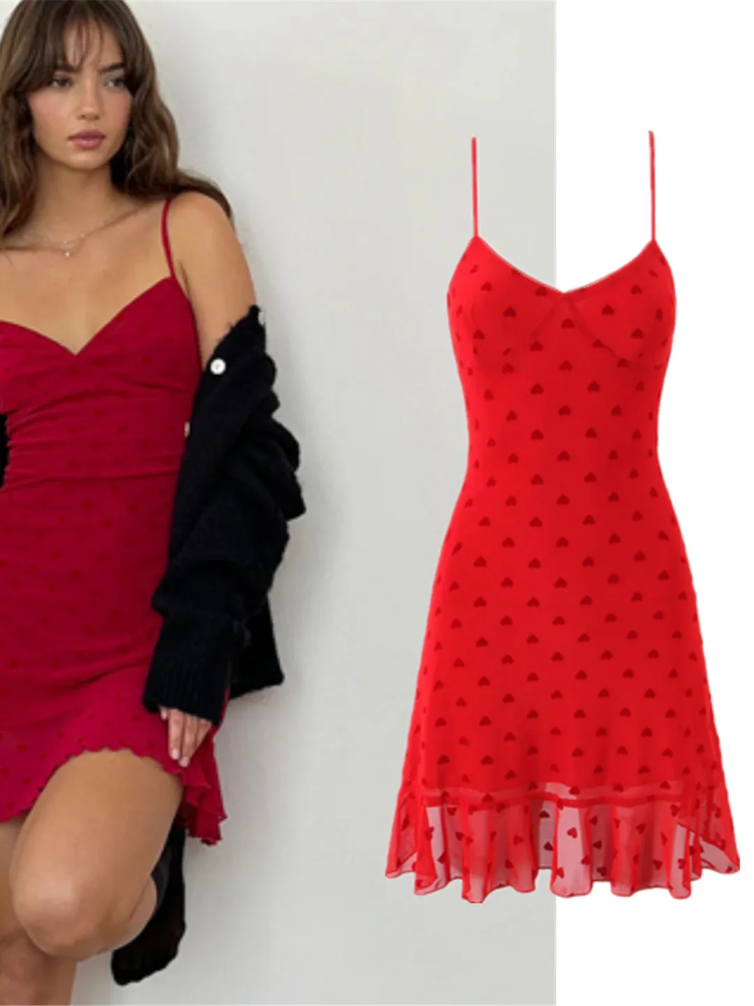 Sexy Low-Ne Dr Hong Kong Sle Retro Feelings Strapl Tulle Holiday ort Skirt A-Line Silhouette Casual Wear
Sexy Low-Ne Dr Hong Kong Sle Retro Feelings Strapl Tulle Holiday ort Skirt A-Line Silhouette Casual Wear