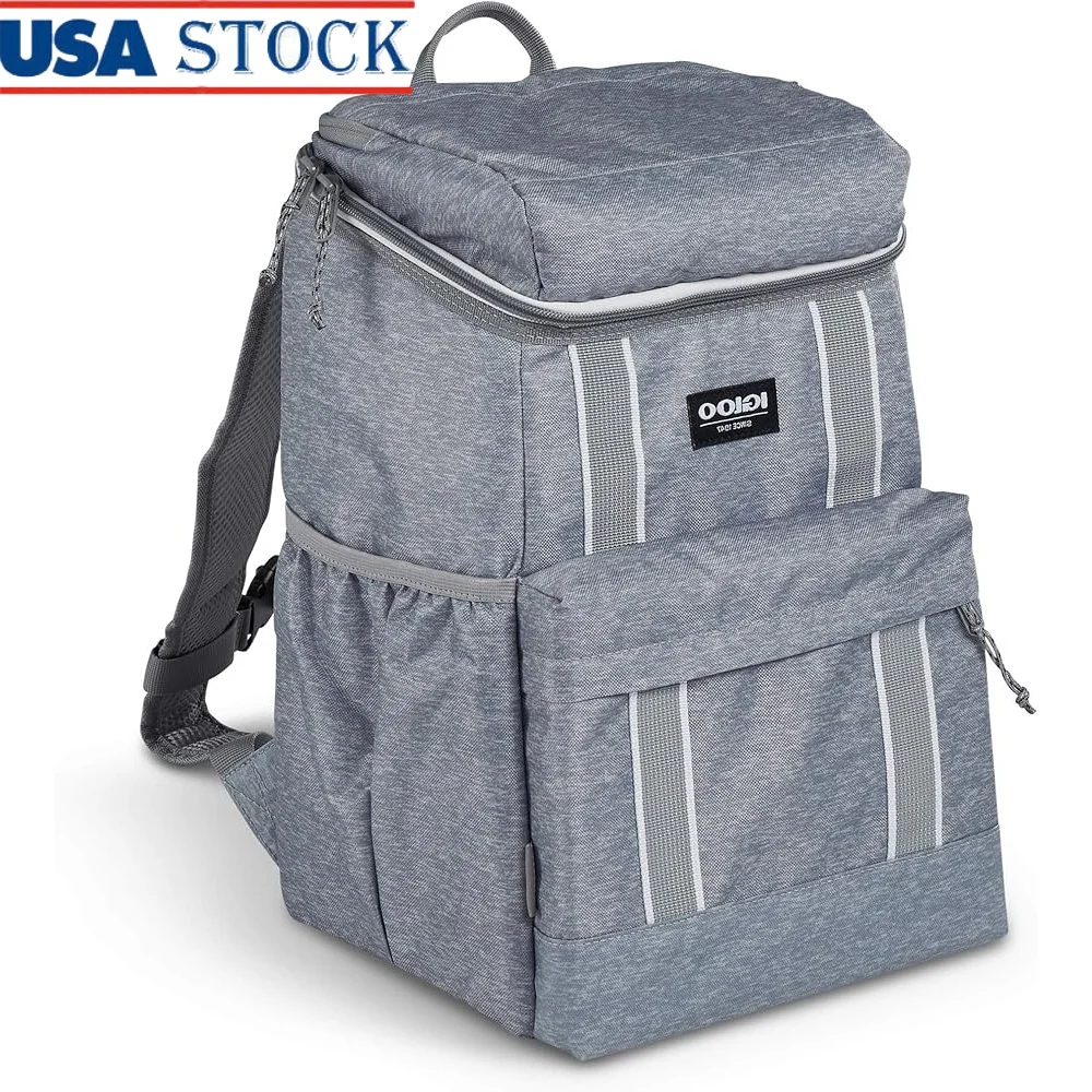 Portable Insulated Cooler Backpack 30 Can Capacity Soft Bag Ideal Camping Hiking Beach Picnic Advanced Organization Compartments
Portable Insulated Cooler Backpack 30 Can Capacity Soft Bag Ideal Camping Hiking Beach Picnic Advanced Organization Compartments