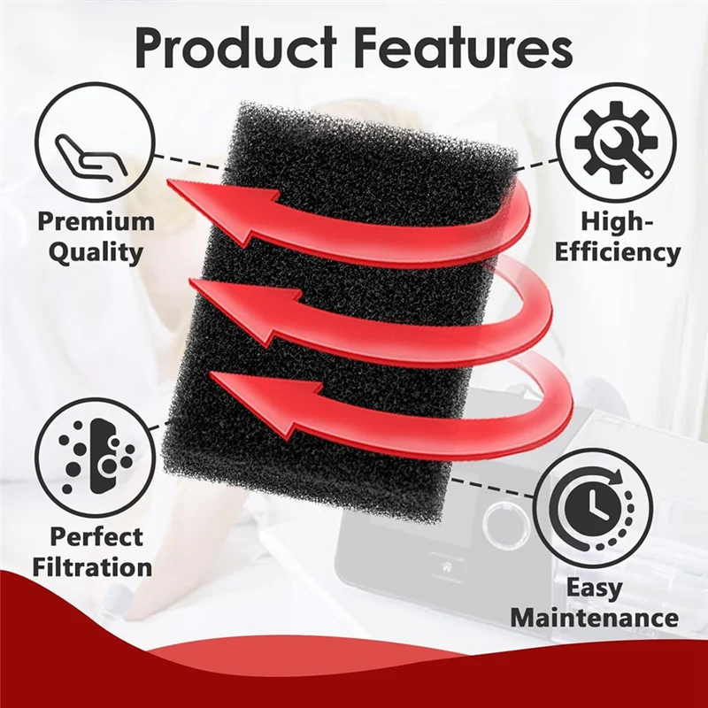 AT51-50PCS CPAP Filters For Respironics Premium Foam Filter And Ultra Fine Filters Respironics M Series
AT51-50PCS CPAP Filters For Respironics Premium Foam Filter And Ultra Fine Filters Respironics M Series