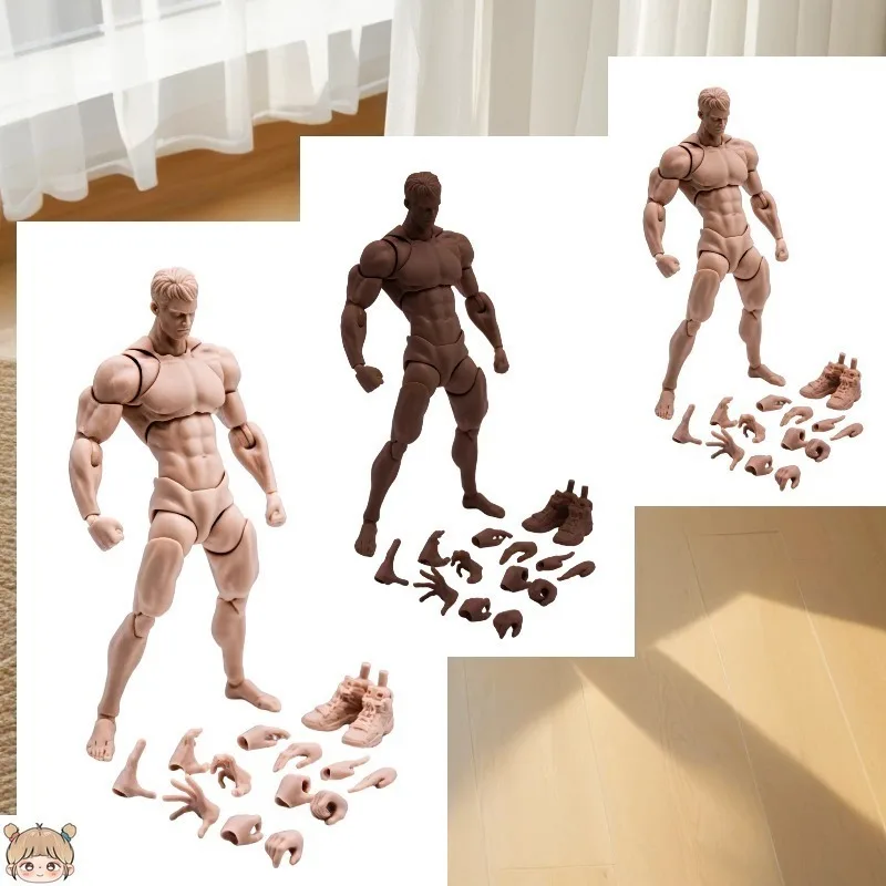 In stock Wind Toys 1/12 Male Muscle Strong Super Flexible Joint Body 16cm Man Action Figure Doll Model with Head Sculpt
In stock Wind Toys 1/12 Male Muscle Strong Super Flexible Joint Body 16cm Man Action Figure Doll Model with Head Sculpt