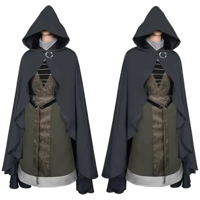 TK0 Game Melina Cosplay Role Play Cloak Dress Belt Suits Game ER Costume Adult Women Roleplay Outfits Fancy Dress Up Party C9-wD
TK0 Game Melina Cosplay Role Play Cloak Dress Belt Suits Game ER Costume Adult Women Roleplay Outfits Fancy Dress Up Party C9-wD