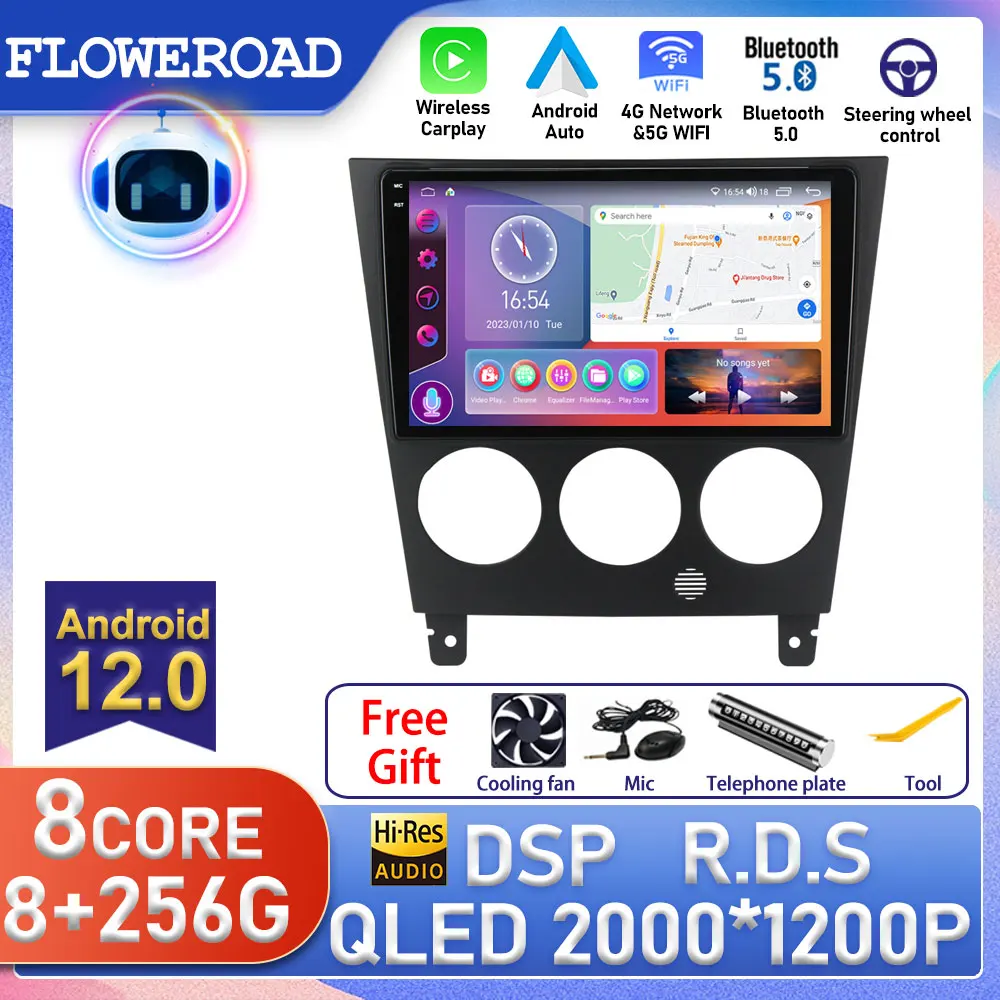 Автомагнитола на Android для Subaru Impreza GD GG 2002-2007, мультимедийный видеоплеер с GPS-навигацией, 4G, автомагнитола 2 Din для Carplay
Автомагнитола на Android для Subaru Impreza GD GG 2002-2007, мультимедийный видеоплеер с GPS-навигацией, 4G, автомагнитола 2 Din для Carplay