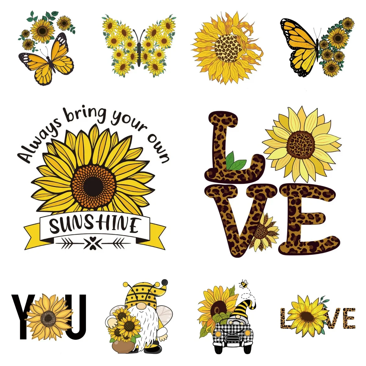 Sunflowers and Butterflies Car Stickers for Laptop Motorcycle Suitcase Skateboard Waterproof Vinyl Sticker Decoration
Sunflowers and Butterflies Car Stickers for Laptop Motorcycle Suitcase Skateboard Waterproof Vinyl Sticker Decoration