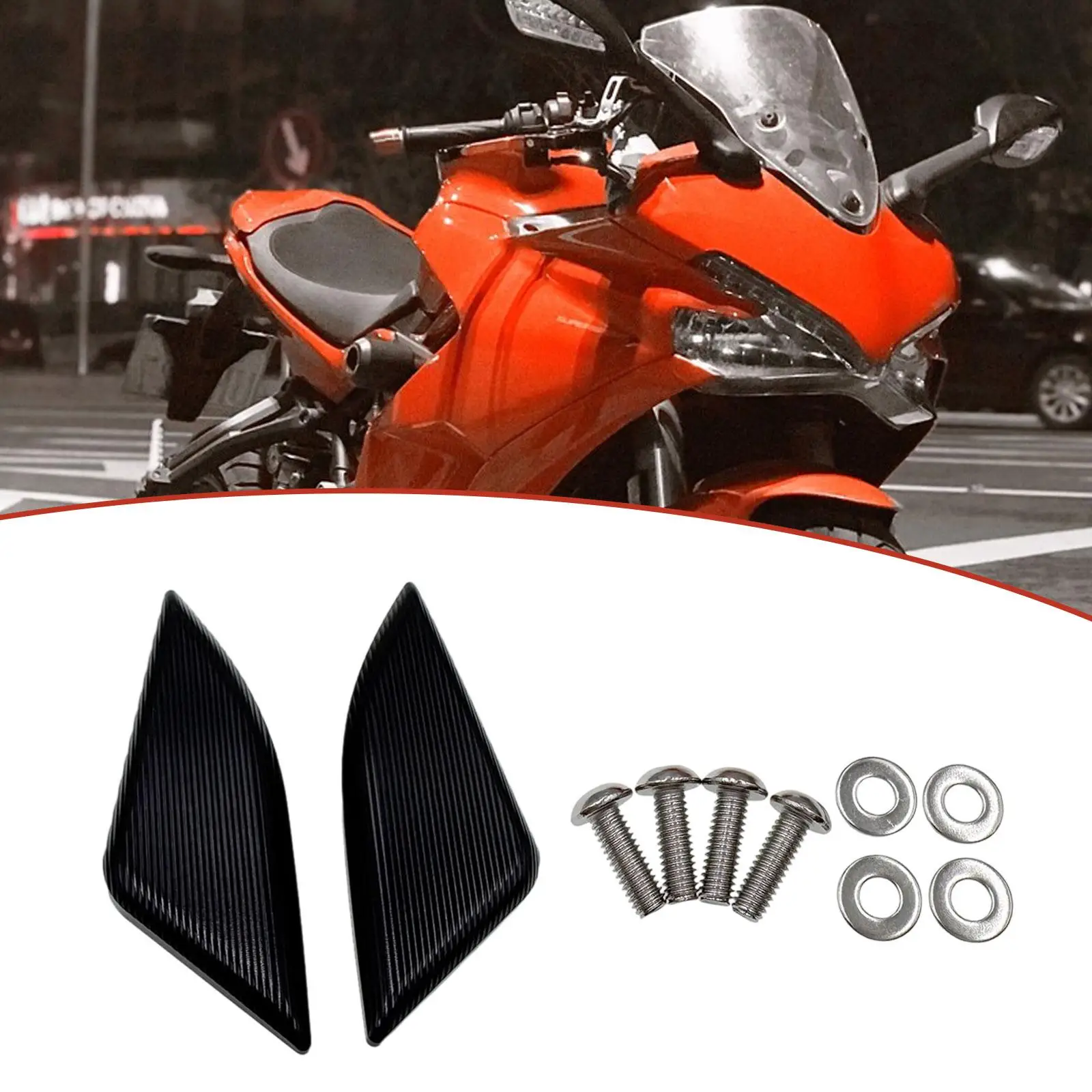 Motorcycle Mirror Hole Covers Aluminum Block Off Plate Upgrade Accessory for Ducati 95
Motorcycle Mirror Hole Covers Aluminum Block Off Plate Upgrade Accessory for Ducati 95
