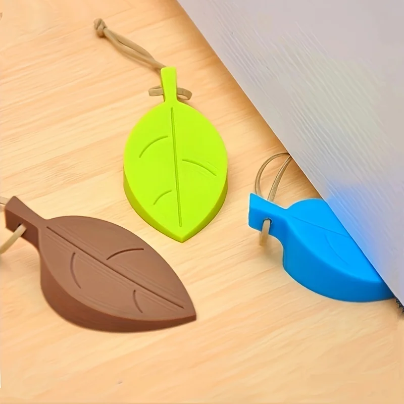 Leaves Shape Silicone Rubber Door Stop Stoppers Door Block Children Anti-Folder Hand Hotel Security Door Card Hanging
Leaves Shape Silicone Rubber Door Stop Stoppers Door Block Children Anti-Folder Hand Hotel Security Door Card Hanging