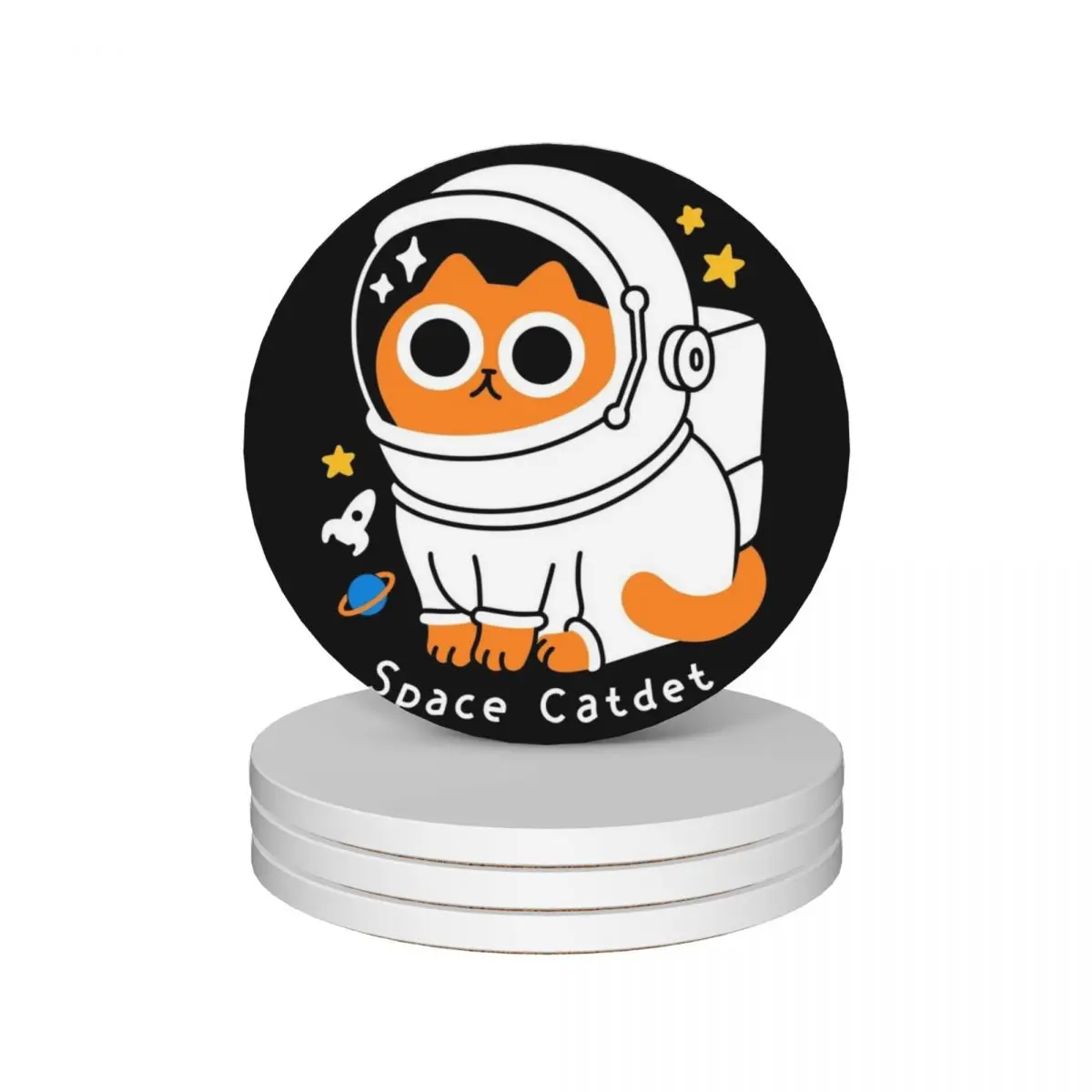Space Catdet Ceramic Coasters (Set of 4) customized coffee cup stand anti slip Coasters
Space Catdet Ceramic Coasters (Set of 4) customized coffee cup stand anti slip Coasters