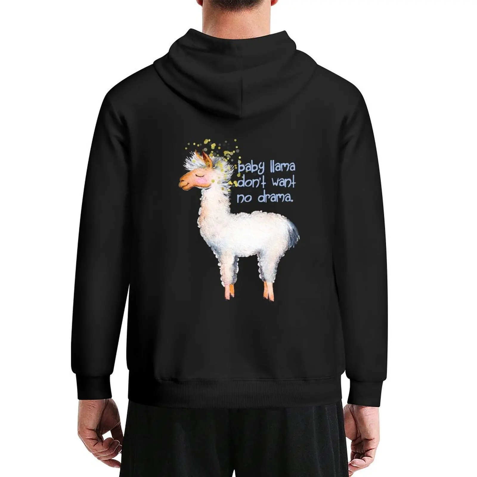 Baby llama dont want no drama Hoodie autumn men clothing men's clothing graphic t shirts men tracksuit men
Baby llama dont want no drama Hoodie autumn men clothing men's clothing graphic t shirts men tracksuit men