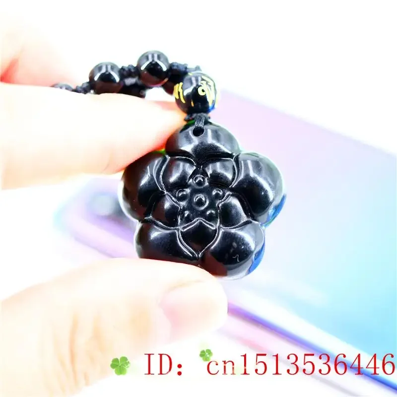 Jade Lotus Pendant Black Green Amulet Carved Jewellery Natural Chinese Necklace Fashion Charm Gifts
Jade Lotus Pendant Black Green Amulet Carved Jewellery Natural Chinese Necklace Fashion Charm Gifts