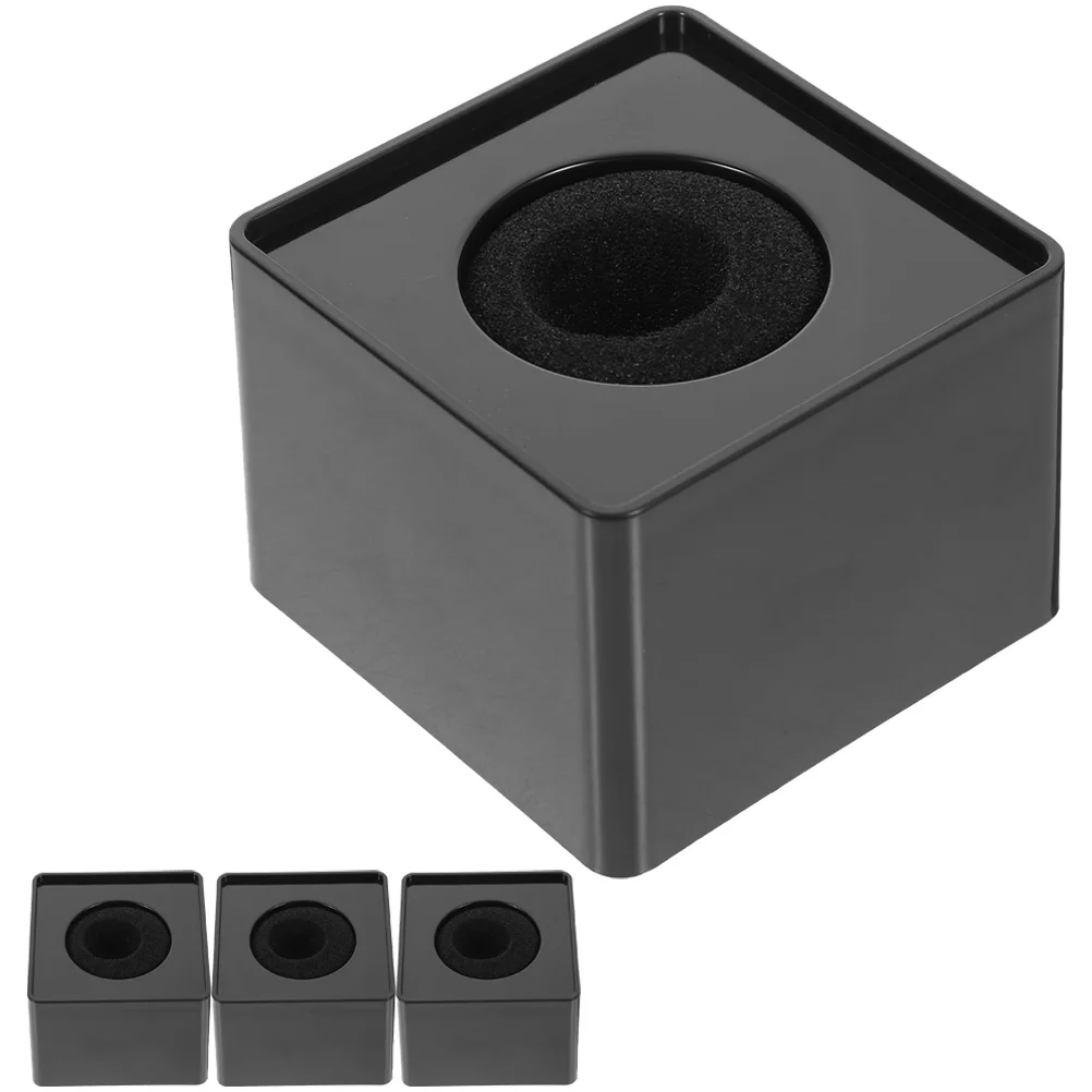 4 Pcs Microphone Logo Cube Square Black ABS Material Interview Flag Station Holder Stable Protection Gaming Solution
4 Pcs Microphone Logo Cube Square Black ABS Material Interview Flag Station Holder Stable Protection Gaming Solution