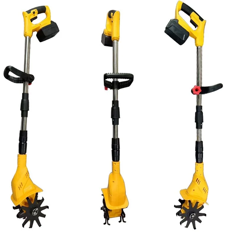 Lightweight Handheld Micro-Tiller Soil Loosener Small Household Electric Rotary Hoe Lithium Battery Agricultural Industrial
Lightweight Handheld Micro-Tiller Soil Loosener Small Household Electric Rotary Hoe Lithium Battery Agricultural Industrial