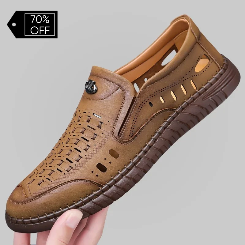 Mens spring Summer Hollow Out Leather Shoes Casual Loafers Slip-On Driving Shoes for Men Large Size Moccasins Oxford Flat Shoes
Mens spring Summer Hollow Out Leather Shoes Casual Loafers Slip-On Driving Shoes for Men Large Size Moccasins Oxford Flat Shoes