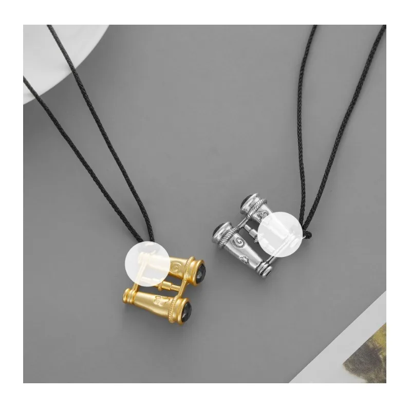 Home Explorer Collection Telescope Necklace Spring Vintage Textured Fun Versatile Large Telescope Necklace
Home Explorer Collection Telescope Necklace Spring Vintage Textured Fun Versatile Large Telescope Necklace
