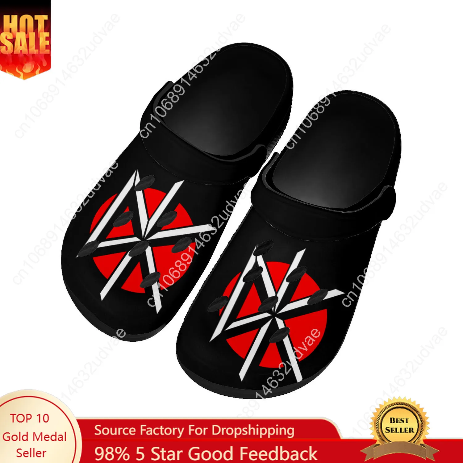 Dead Kennedys Water Shoes Men Women Teenager Non-slip Fashion Home Garden Clogs Custom Sandals Beach Breathable Hole Slipper 
Dead Kennedys Water Shoes Men Women Teenager Non-slip Fashion Home Garden Clogs Custom Sandals Beach Breathable Hole Slipper