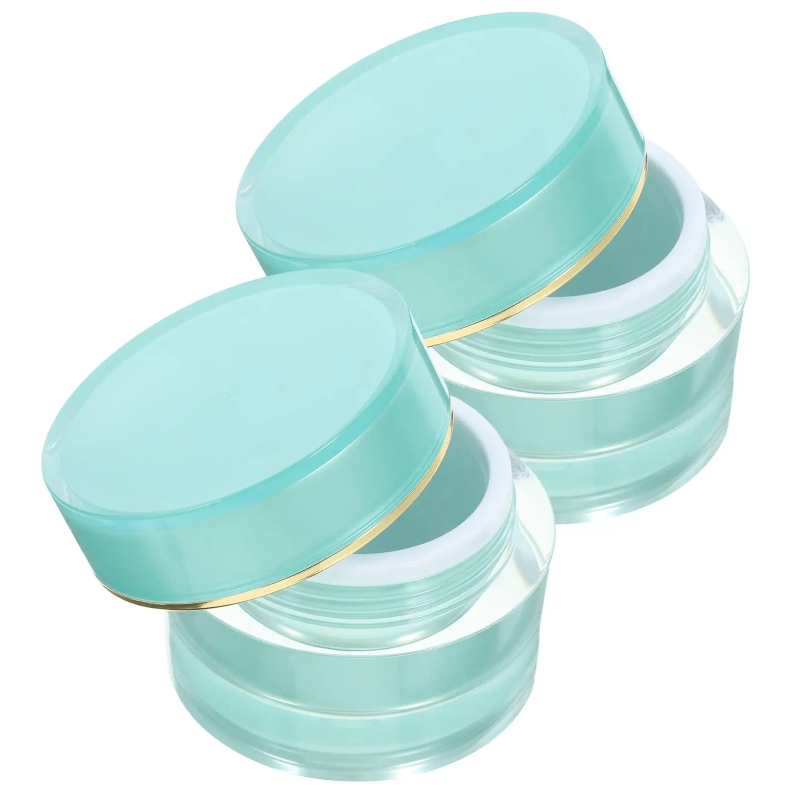 2Pcs Acrylic Cream Jar Bottles Portable Travel Toiletries Makeup Dispenser Small Size Empty Refillable
2Pcs Acrylic Cream Jar Bottles Portable Travel Toiletries Makeup Dispenser Small Size Empty Refillable