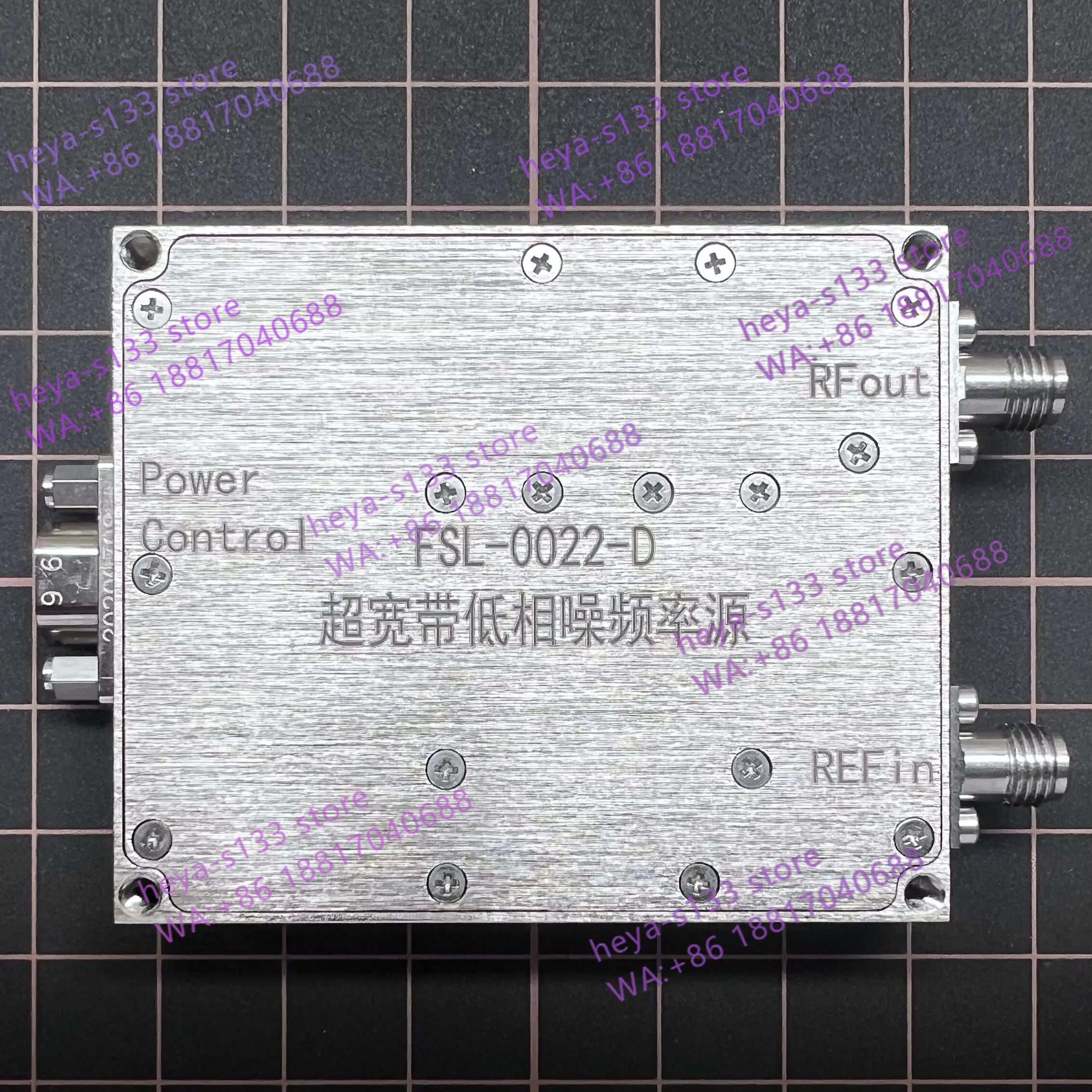 FSL-0022-D frequency source, low phase noise frequency synthesizer 50MHz~ 22GHz ultra-low phase noise frequency source
FSL-0022-D frequency source, low phase noise frequency synthesizer 50MHz~ 22GHz ultra-low phase noise frequency source
