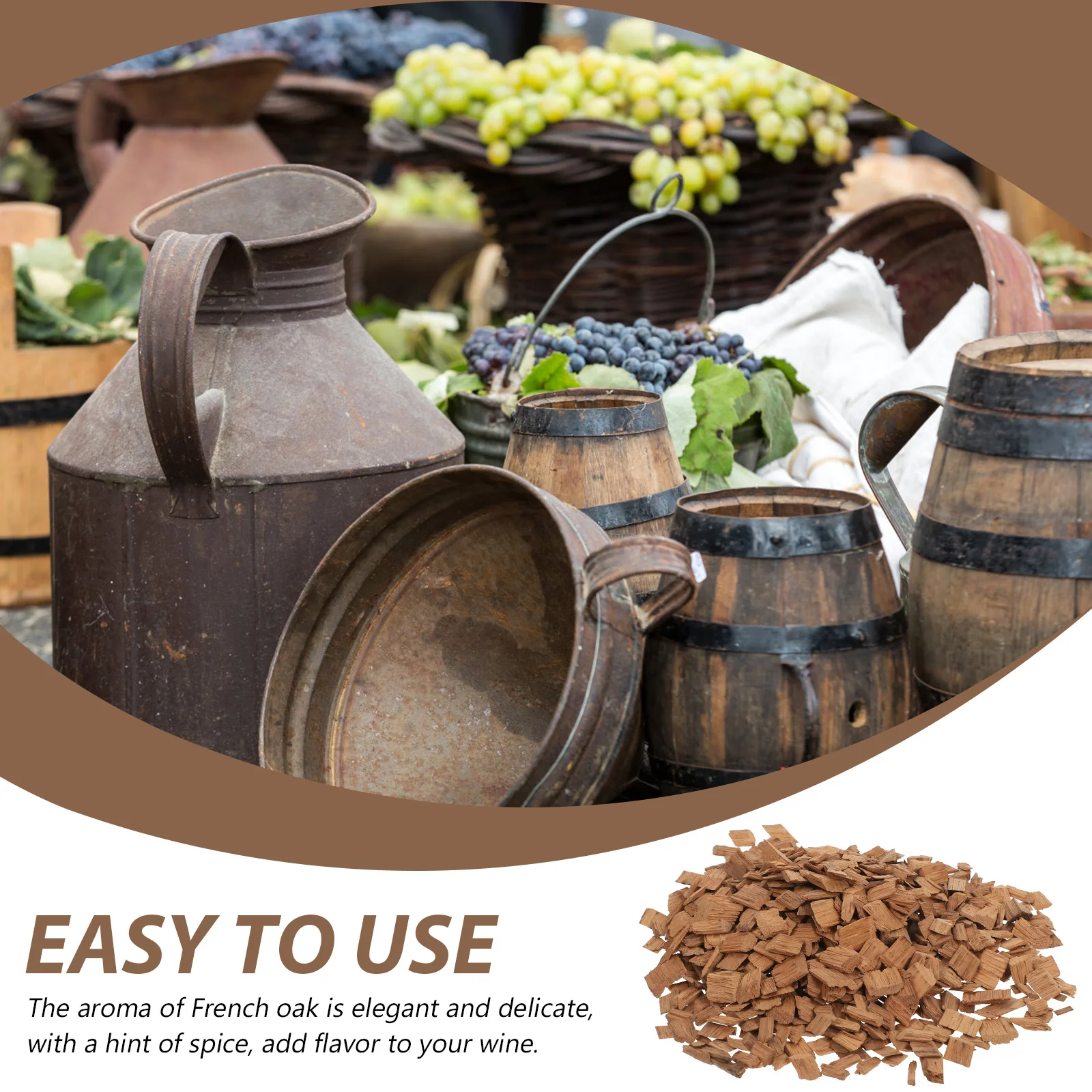 200g French Chips Medium Toasted Wood Enhance Red Brewing Supplies Making Equipment Whiskey Aging Kit
200g French Chips Medium Toasted Wood Enhance Red Brewing Supplies Making Equipment Whiskey Aging Kit