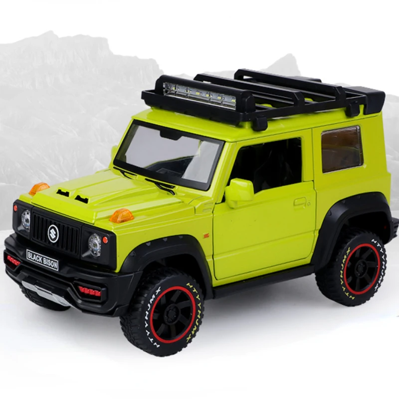 1:18 SUZUKI Jimny Alloy Car Model Diecasts Metal Toy Off-Road Vehicles Car Model Simulation Sound Light Kids Toy Gift E78
1:18 SUZUKI Jimny Alloy Car Model Diecasts Metal Toy Off-Road Vehicles Car Model Simulation Sound Light Kids Toy Gift E78