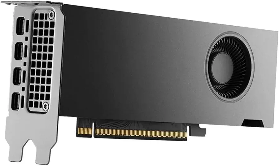 RTX PRO 4000 SFF Blackwell 24GB GDDR7 ECC - PCIe 5.0x8, 4X mDP 2.1b, Low-Profile Dual-Slot AI Workstation GPU Retail
RTX PRO 4000 SFF Blackwell 24GB GDDR7 ECC - PCIe 5.0x8, 4X mDP 2.1b, Low-Profile Dual-Slot AI Workstation GPU Retail