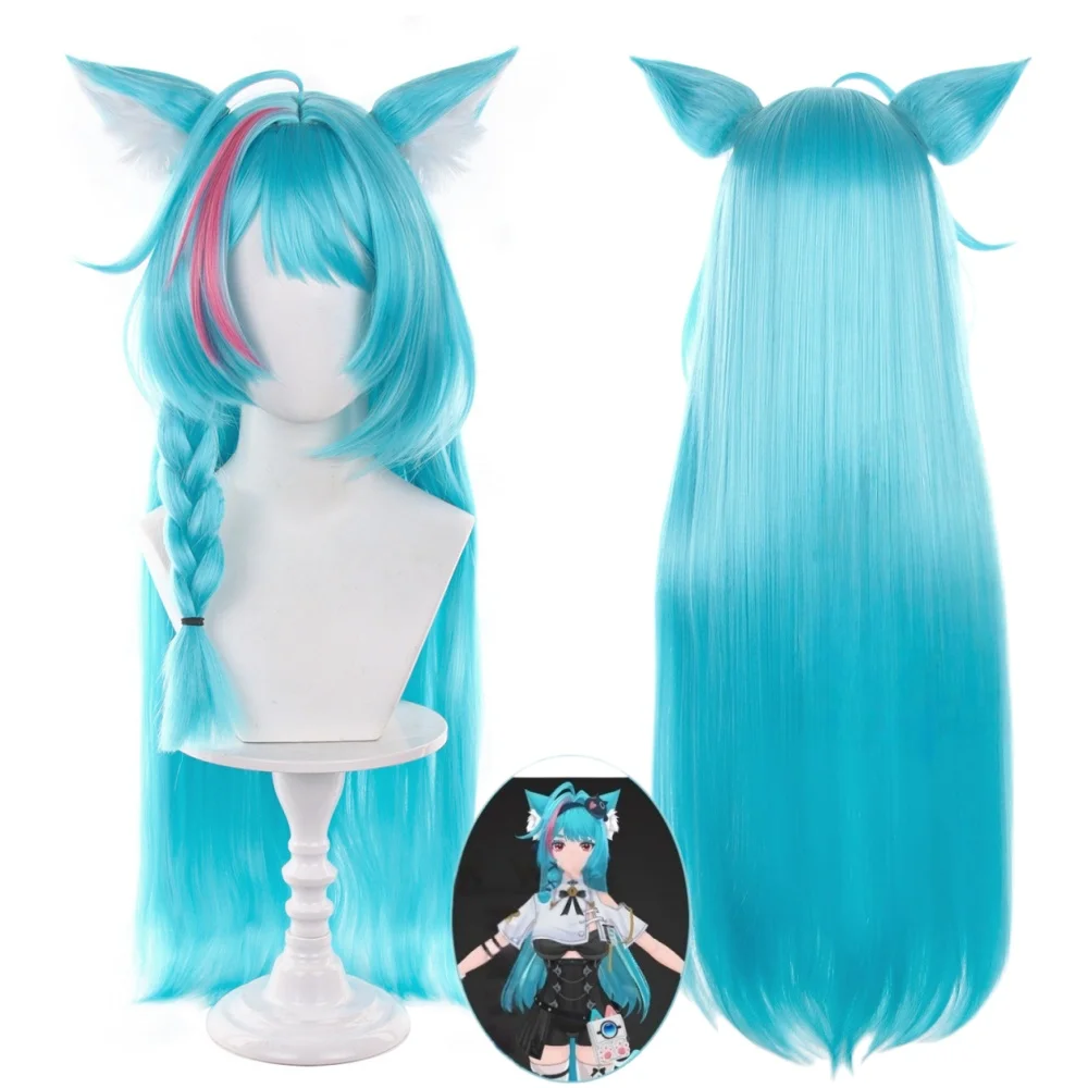 Game Neverness to Everness Mint Cosplay Wig With Rose Net NTE Mint Heat Polyester Hair
Game Neverness to Everness Mint Cosplay Wig With Rose Net NTE Mint Heat Polyester Hair