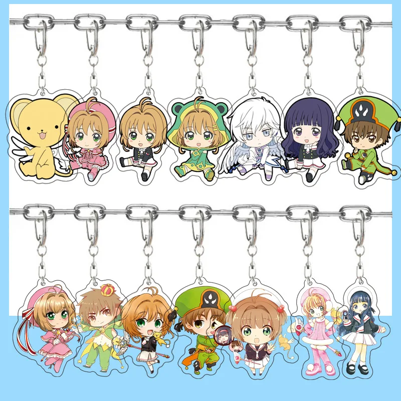 Cardcaptor Sakura Acrylic Keychain Jewelry Friends Key Chain Anime Related Products Cultural Friends Gift Bag Charms Souvenir
Cardcaptor Sakura Acrylic Keychain Jewelry Friends Key Chain Anime Related Products Cultural Friends Gift Bag Charms Souvenir