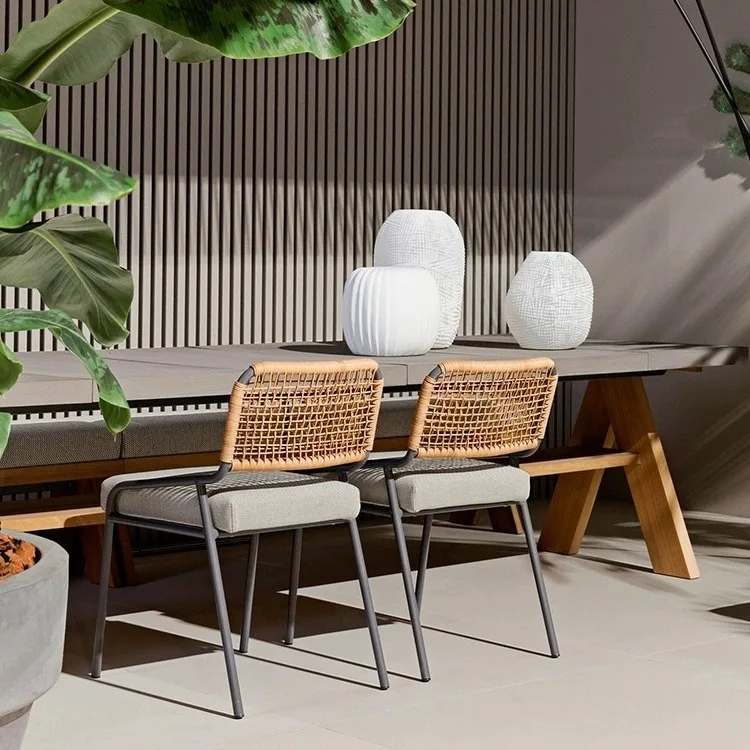 Outdoor tables and chairs courtyard villa rattan chairs open-air waterproof homestay leisure chairs outdoor garden terrace ratta
Outdoor tables and chairs courtyard villa rattan chairs open-air waterproof homestay leisure chairs outdoor garden terrace ratta
