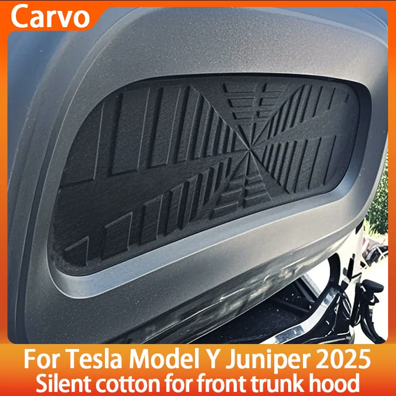 For Tesla Model Y Juniper Frunk Lid Soundproof Dust Proof Cotton Mat for New Model Y Sound Proof Protective Noise Reduction Mat
For Tesla Model Y Juniper Frunk Lid Soundproof Dust Proof Cotton Mat for New Model Y Sound Proof Protective Noise Reduction Mat