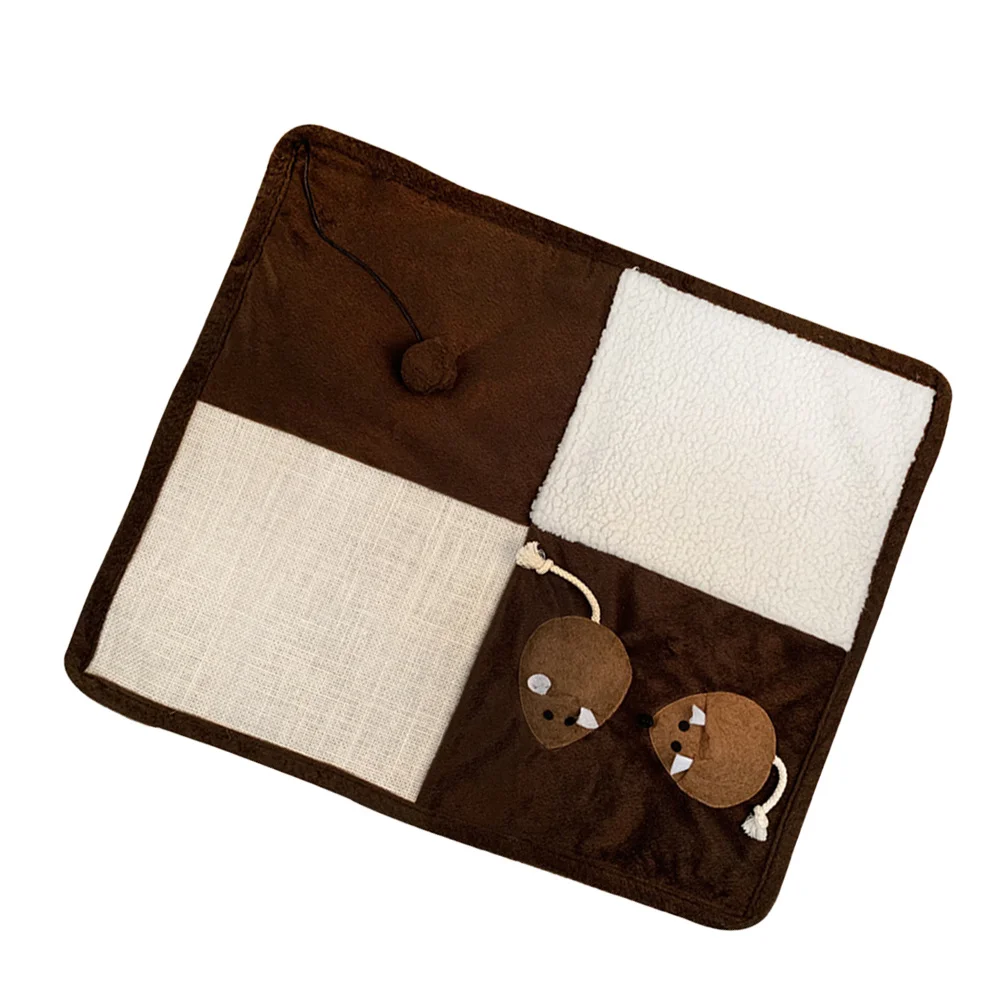 Square Cat Claw of Quality Linen Cloth Grinding Scratcher for Kittens Comfortable Sleep Pad Protects Furniture from
Square Cat Claw of Quality Linen Cloth Grinding Scratcher for Kittens Comfortable Sleep Pad Protects Furniture from