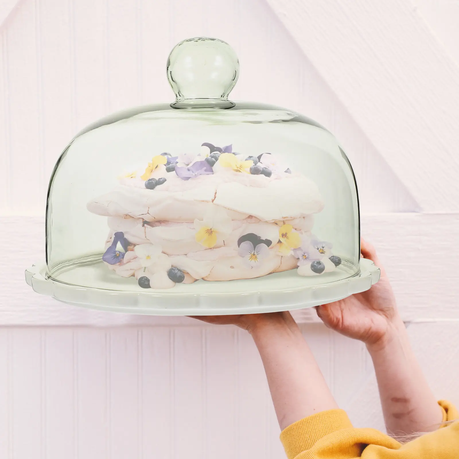 1Set Glass Cake Dome Small Handle Protective Cover Food Cover Dessert Display Plate for Weddings Parties Home Buffet Use
1Set Glass Cake Dome Small Handle Protective Cover Food Cover Dessert Display Plate for Weddings Parties Home Buffet Use